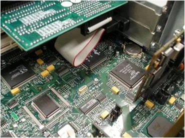 Motherboard after specialist decontamination by Priority Data Services