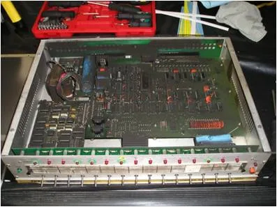Server equipment heavily contaminated after fire suppression agent discharge