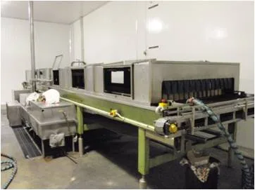 Mechanical kitchen equipment after fire remediation and professional cleaning