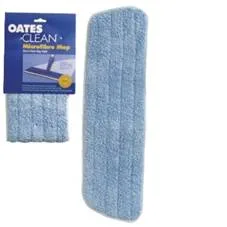 Microfibre cleaning pad for large surface decontamination