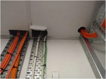Unsealed ceiling penetration in post-construction data centre creating contamination pathway