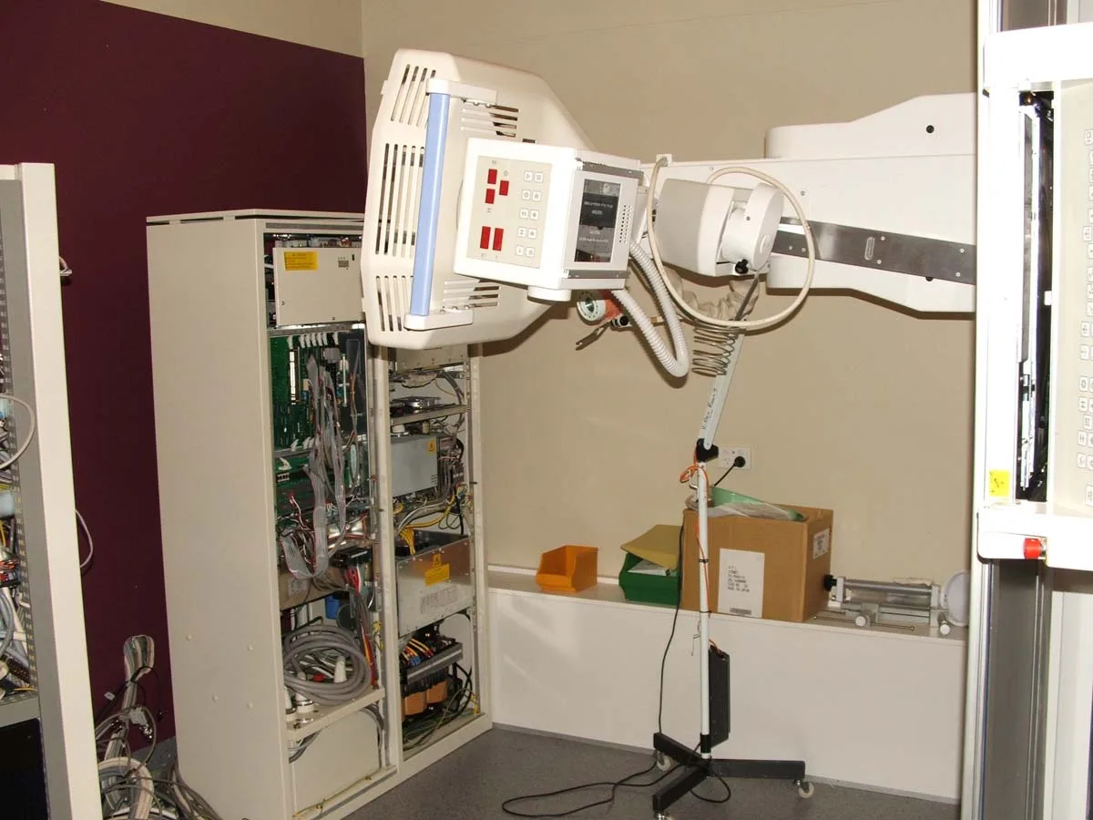 X-ray control rack and specialist equipment professionally cleaned